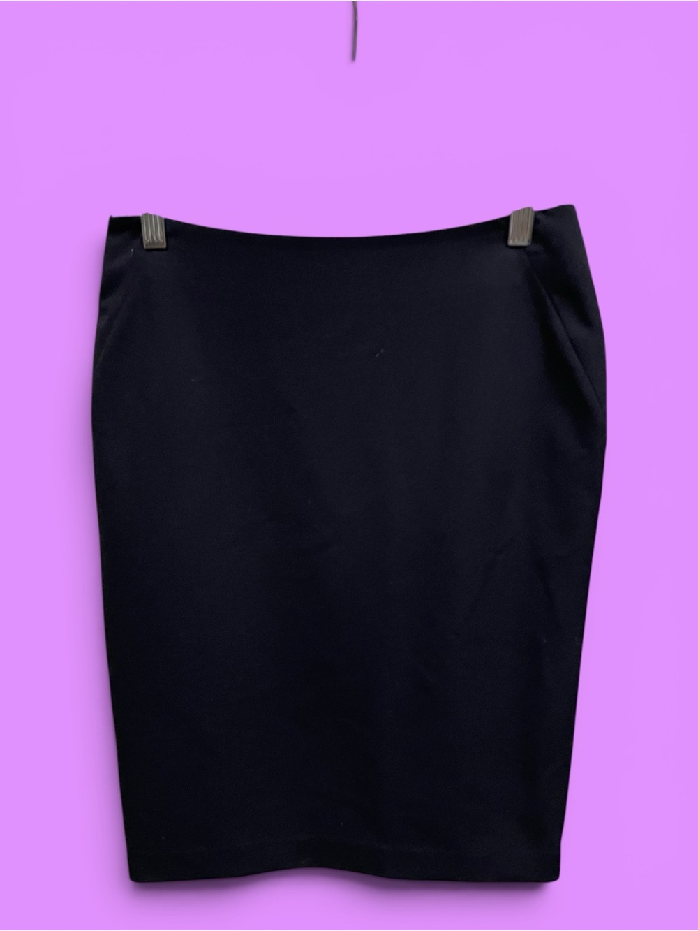Cute classic dark navy Tommy Hilfiger lined pencil skirt office academia preppy
